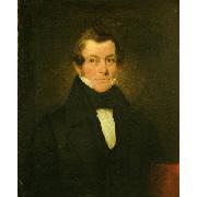 John Neagle Portrait of a man in coat Spain oil painting artist